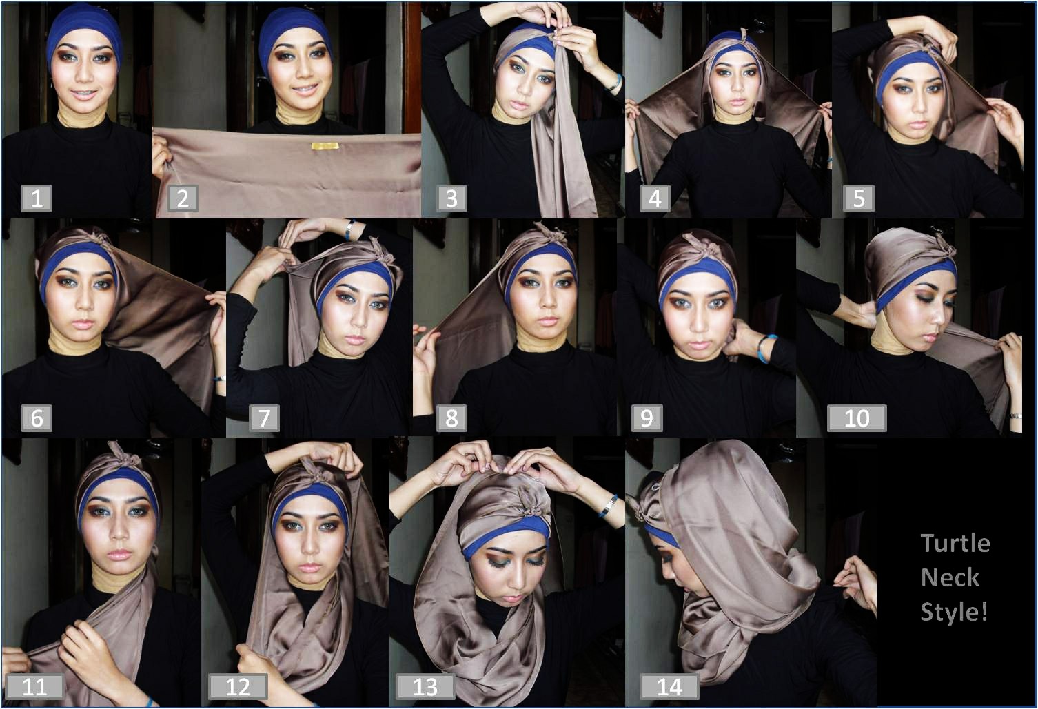 Tutorial Hijab Paris Untuk Orang Gemuk Tutorial Hijab Paling