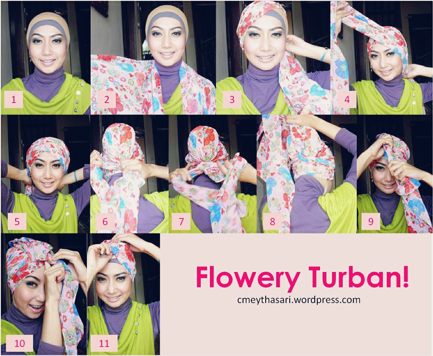 Tutorial Hijab Pesta Untuk Pipi Chubby Tutorial Hijab Paling